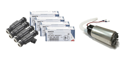 Kit Upgrade Bosch Bomba Combustivel In-tank E 4 Bicos 65 Lbs