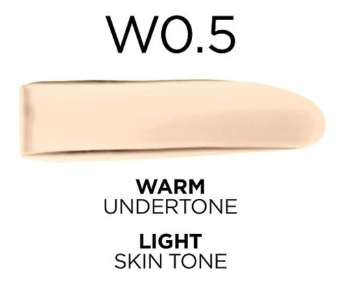 L'oreal True Match Super-blendable Foundation Cor W0.5