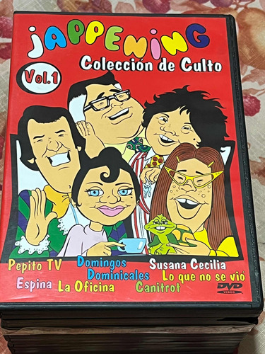 Coleccion 8 Dvd Programa Humorístico Tvn Jappening Con Ja