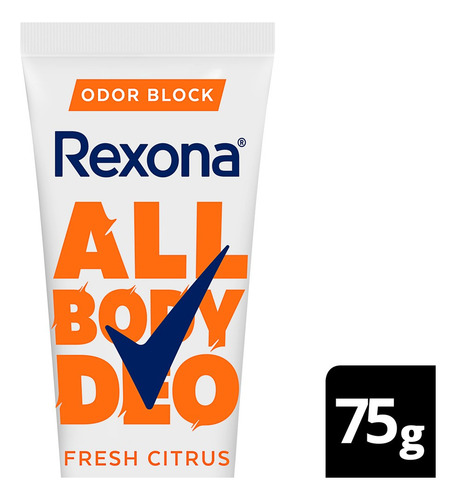 Desodorante Rexona All Body Deo Fresh Citrus 75G