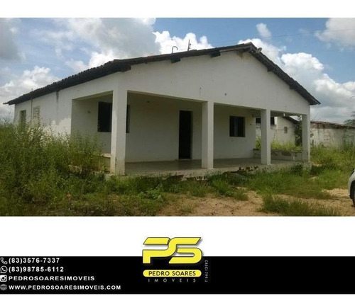 Fazenda Para Alugar, 6.300 M² Por R$ 2.000/mês - Taperoá - Taperoá/pb - Fa0239