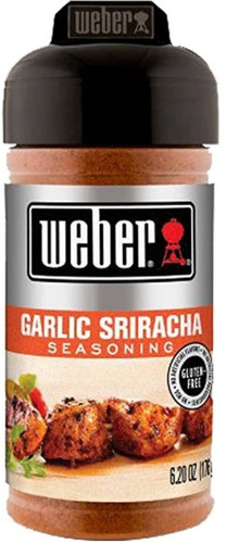 Sazonador Weber  Garlic Sriracha 176g. Sin Gluten/kosher