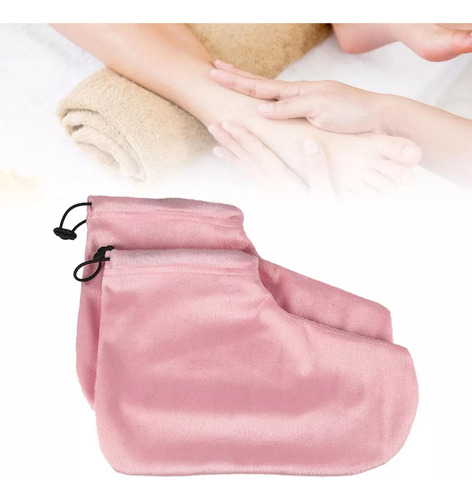 S Cera De Parafina Rosa Para Cuidados Com A Pele Dos Pés