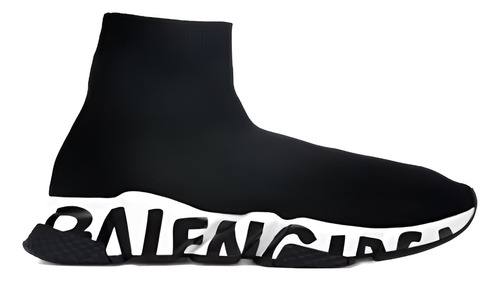 Tenis Sneakers Elasticos Rotulado