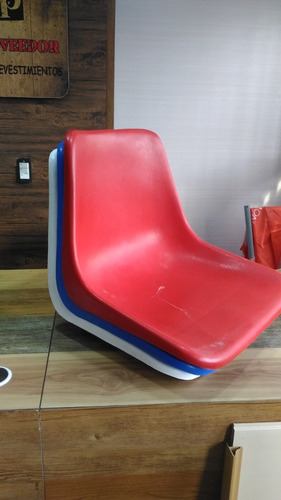 Imagen 4 de 7 de Asiento Plastico Butaca Monocasco Pvc