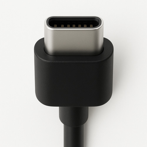 Cable Usb Tipo C A C Para Samsung Cargador Carga Rapida Negro
