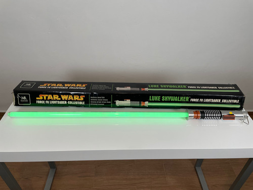 Sable De Luz Master Replicas Luke Skywalker Verde Star Wars