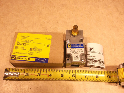 Square D 9007c52b2 Limit Switch 600 V 10 Amp, C0215 Ccy