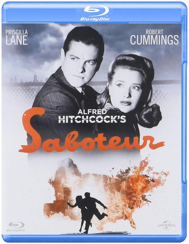 Saboteador Saboteur 1942 Alfred Hitchcock Pelicula Blu-ray