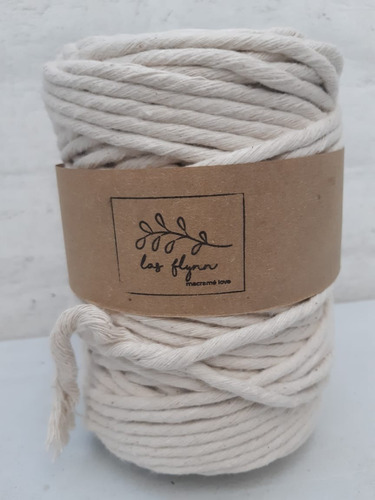 Hilo Para Macrame De Algodón 5mm. Por 200mts.