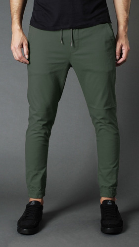 Imagen 2 de 2 de Jogger De Gabardina No End 38399 Hombre