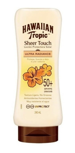 Protector Solar Hawaiian Tropic Sheer Touch Fps50+ X 240 Ml