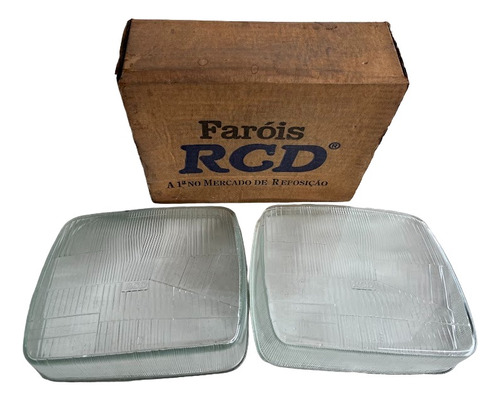 Par De Lente Do Farol Vidro Chevette 80 A 82 Rcd 