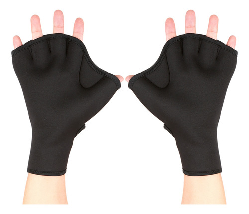 Guantes De Natación De Neopreno Palmeados Fitness Resistente