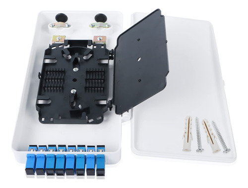 Pngknyocn Caja De Terminales De Fibra Ptica De 8 Puertos, Ca