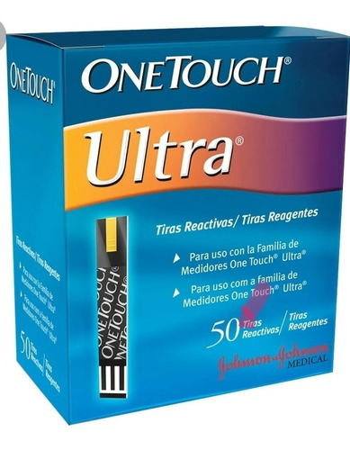 One Touch Ultra X 50 Tiras Control Glicemia