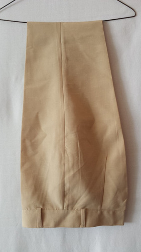 Pantalon Vestir Color Beige