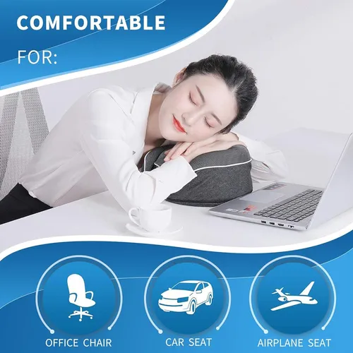 Ubeuonly Travel Neck Pillow Chin Support Pillow Ajustable 10