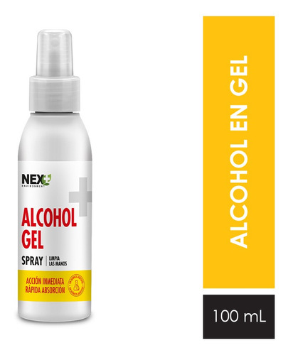 Alcohol Gel Nex Spray - Frasco 100ml