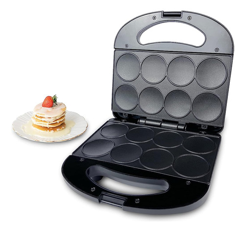 Finemade Mini Pancakes Maker Machine Con Placas Antiadherent