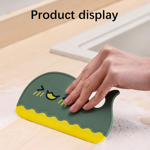 Escobilla De Baño Para Limpiar Espejo, Encimera, Etc.