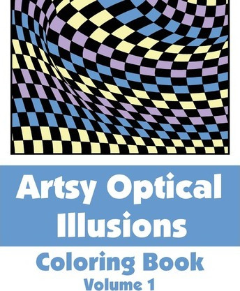 Libro Artsy Optical Illusions Coloring Book - Various