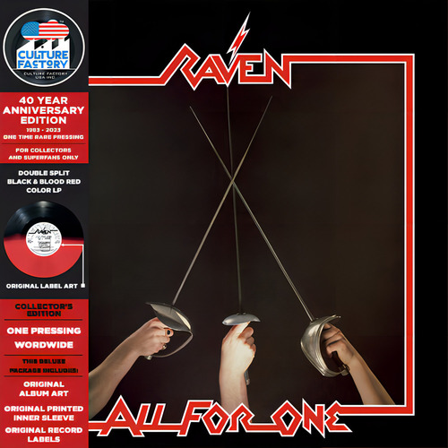 Raven All For One - Lp do 40º aniversário
