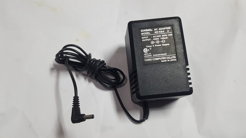Fonte Original Casio Ad-k64 6v 750ma