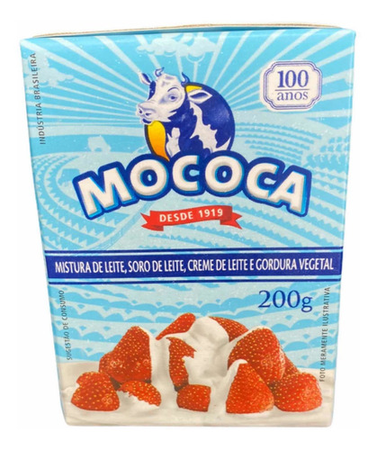Creme De Leite Mistura De Leite Mococa 200g
