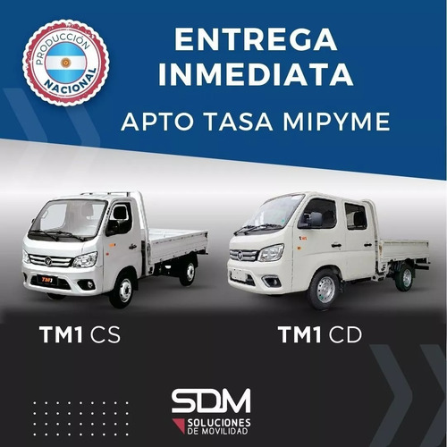 Imagen 11 de 25 de Foton Tm1 Cabina Simple Entrega Inmdiata