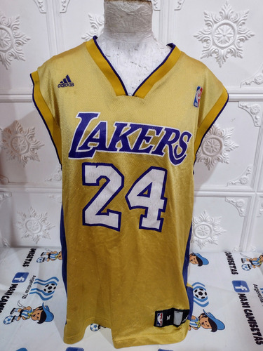 Camiseta De Básquet Los Ángeles Lakers 2010 Talle M Amplio (Usado)