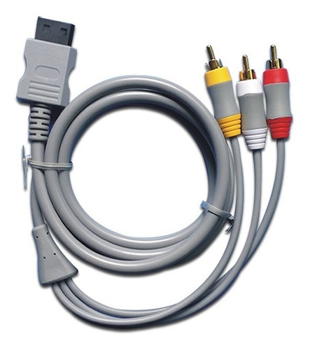Imagen 1 de 2 de Cable Video Av Rca (audio Y Video) Nintendo Wii