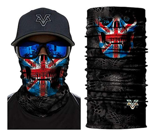 Vcoros Monster Skull Snake Style Face Mask Sombrero De Carre