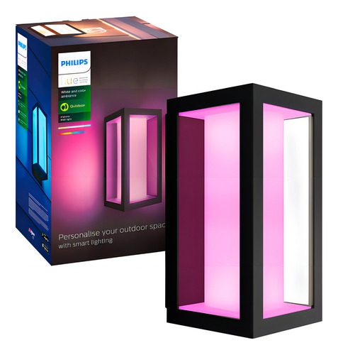 Aplique Mural Para Exteriores Philips Hue Impress Eu