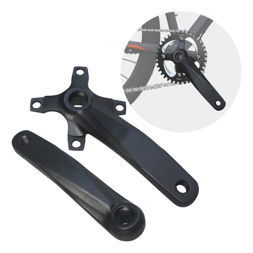 Juego De Manivela De Bicicleta Mtb 104 Bcd 165 Mm