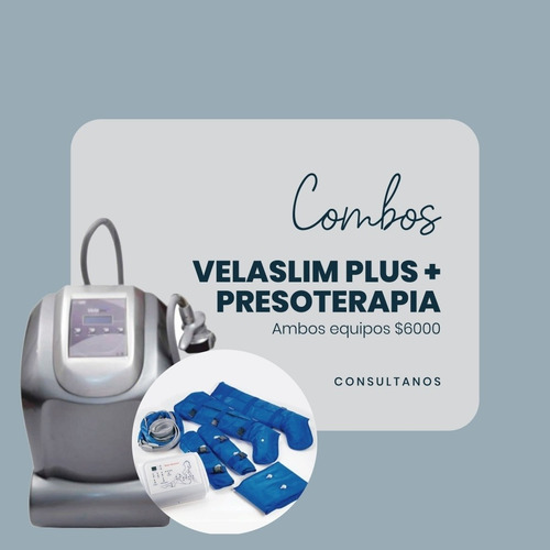 Imagen 1 de 4 de Alquiler De Velaslim Plus / Presoterapia/ Crioradio/himfu