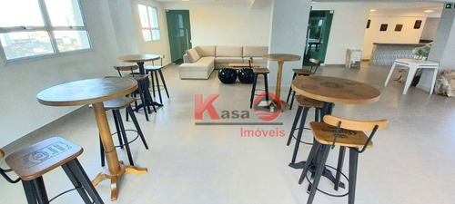 Imagem 14 de 21 de Apartamento Garden Com 2 Dormitórios À Venda, 86 M² Por R$ 539.500,00 - Marapé - Santos/sp - Gd0020