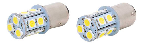 Lampada Led 2 Polos P21/5w 12v 13 Leds Par Tech One