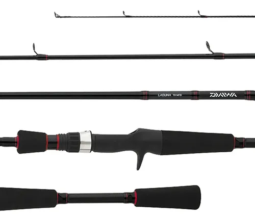 Vara Daiwa Laguna Lag661mhfb-br 1,98m 25lb Para Carretilha | Frete