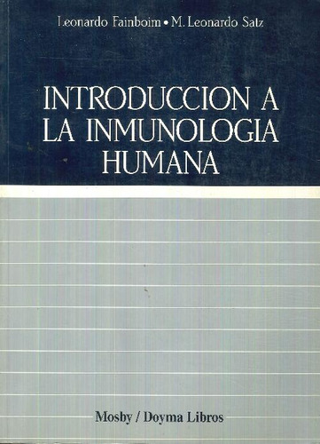 Libro Introducción A La Inmunología Humana De Leonardo Fainb