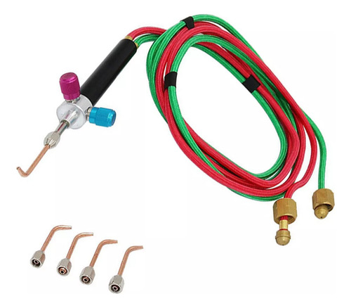 E Kit De Soldagem Portátil Com Tocha De Oxigênio