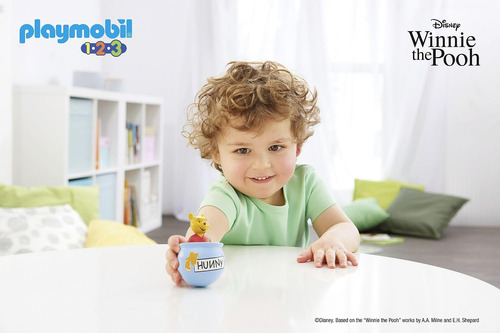 Toy Playmobil 1.2.3 Y Disney Winnie's Counter Balance Honey