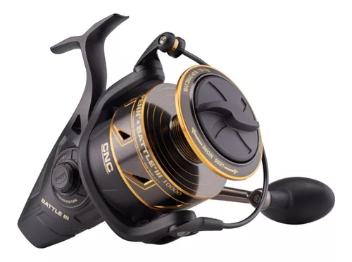 Nuevo Carrete Pesca Penn Battle 3 10000 Freno 25 Lb Mar 2021