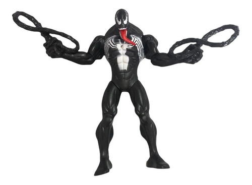 Muñeco Articulado Con Luz Venom Alienígena Eddie Brock Lo Y+