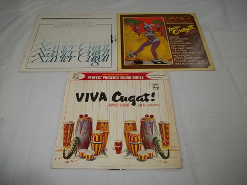 Lp Vinil - Xavier Cugat - 3 Discos