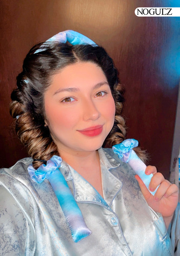 Tubos Para Cabello, Rodillos Flexibles Para Rizar El Cabello