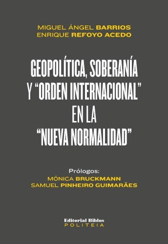 Libro - Geopolitica, Soberania Y Orden Internacional En El M