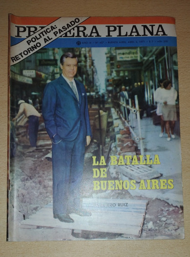 Revista Primera Plana N°427 Abril De 1971