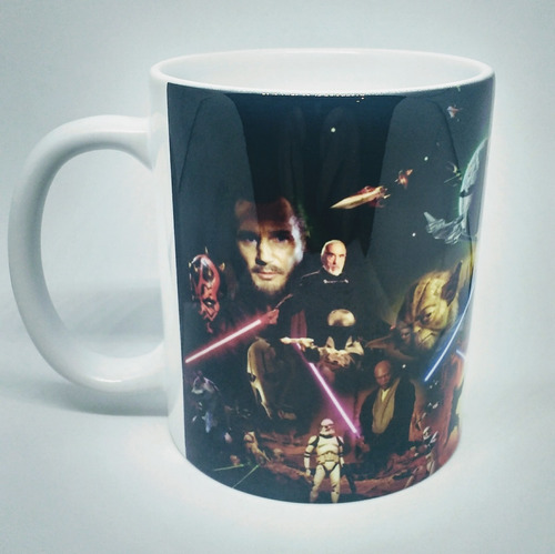 Imagem 2 de 4 de Caneca Personalizada Do Filme Star Wars
