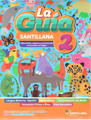 Guía Santillana 2o. Grado 2020-2021 Paquete Educación Públic